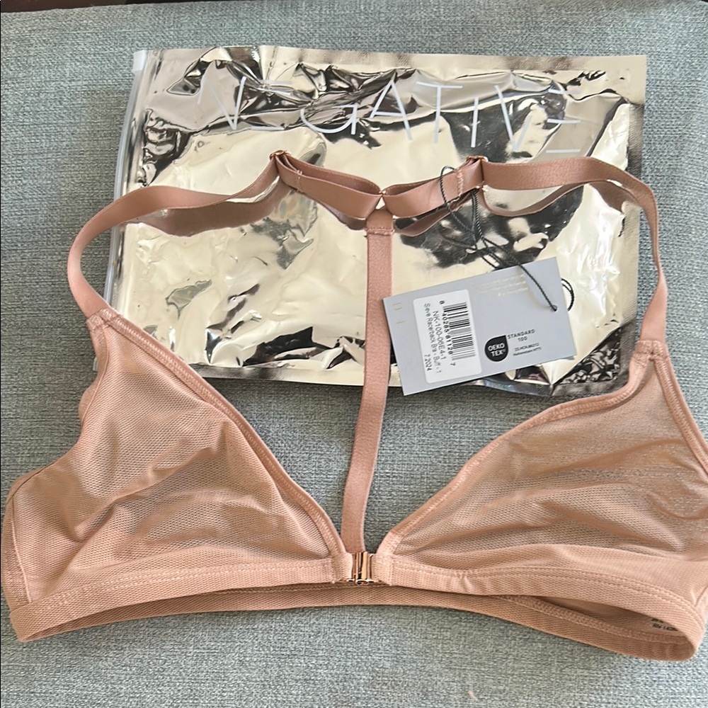 Negative Underwear -Sheer Tan Bralette